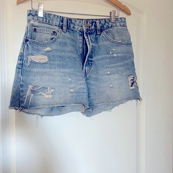 Zara Denim Shorts - Picture 1 of 7